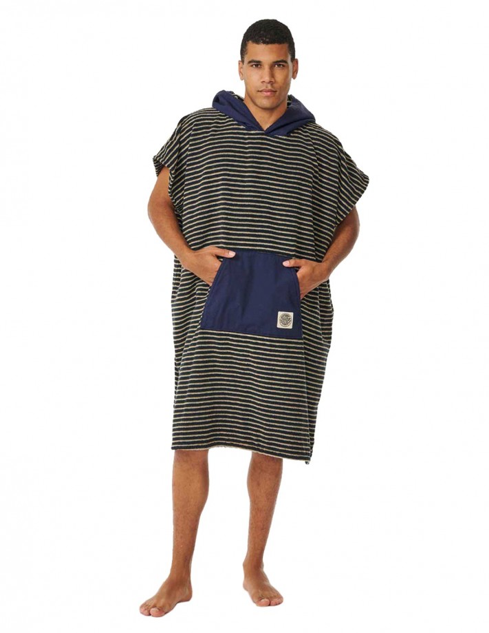 RIP CURL Surf Sock - Navy - Poncho à capuche