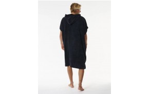 RIP CURL Brand - Black/Grey - Men's hooded poncho