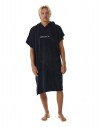 RIP CURL Merk - Zwart/Grijs - Poncho met capuchon