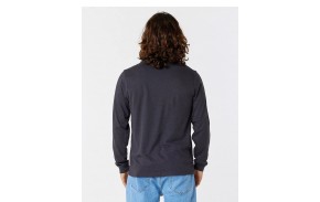 RIP CURL Shaper - Washed Black - Men's long sleeve T-shirt