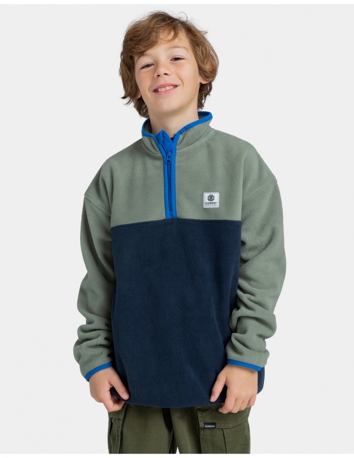 ELEMENT Katmandou - Eclipse Navy - Sweat Polaire Enfants