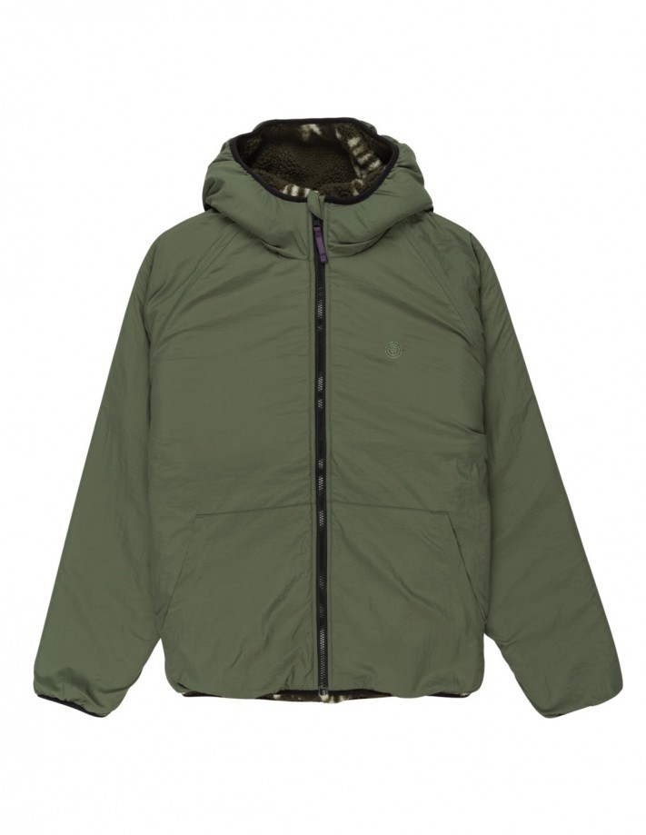 ELEMENT Wolfe - Geo - Men's Reversible Hooded Fleece