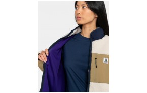 ELEMENT Oak - Multicolor - Sherpa Jacke für Frauen