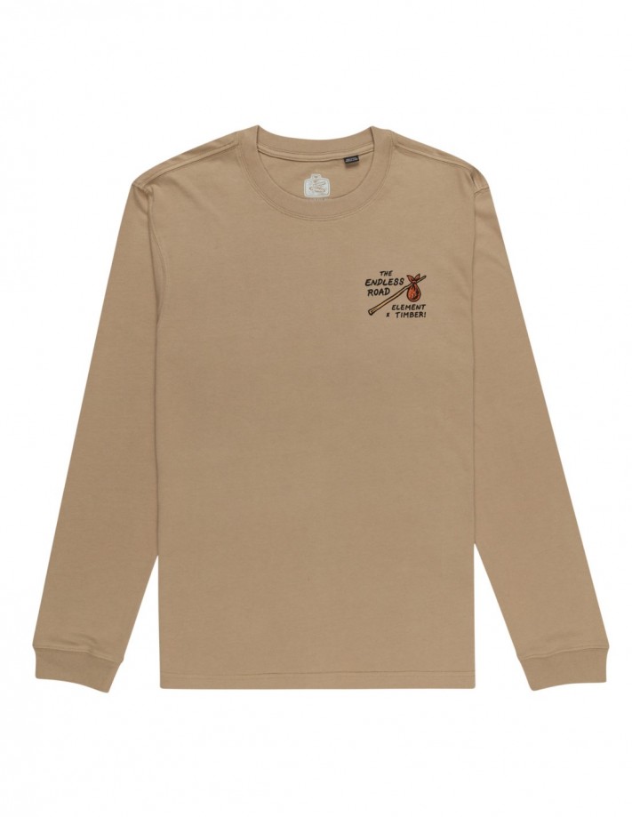 ELEMENT x TIMBER Roam - Khaki - T-Shirt