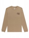 ELEMENT x TIMBER Roam - Khaki - Langärmeliges T-Shirt