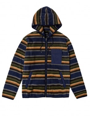 RVCA Hawthorne - Moody Blue - Men's sherpa fleece