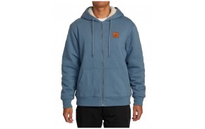 RVCA Arrow - Industrial Blue - Fleece mit Reißverschluss Mann