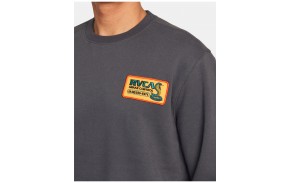 RVCA Snake Control - Garage Blue - Sweatshirt für Männer