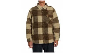 RVCA Lockheart - Khaki - Men's Zip Fleece