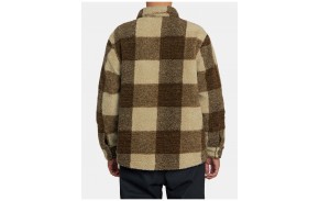 RVCA Lockheart - Khaki - Sherpa Fleece Mann