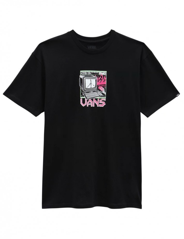 VANS Throwback Peace Machine - Black - T-shirt