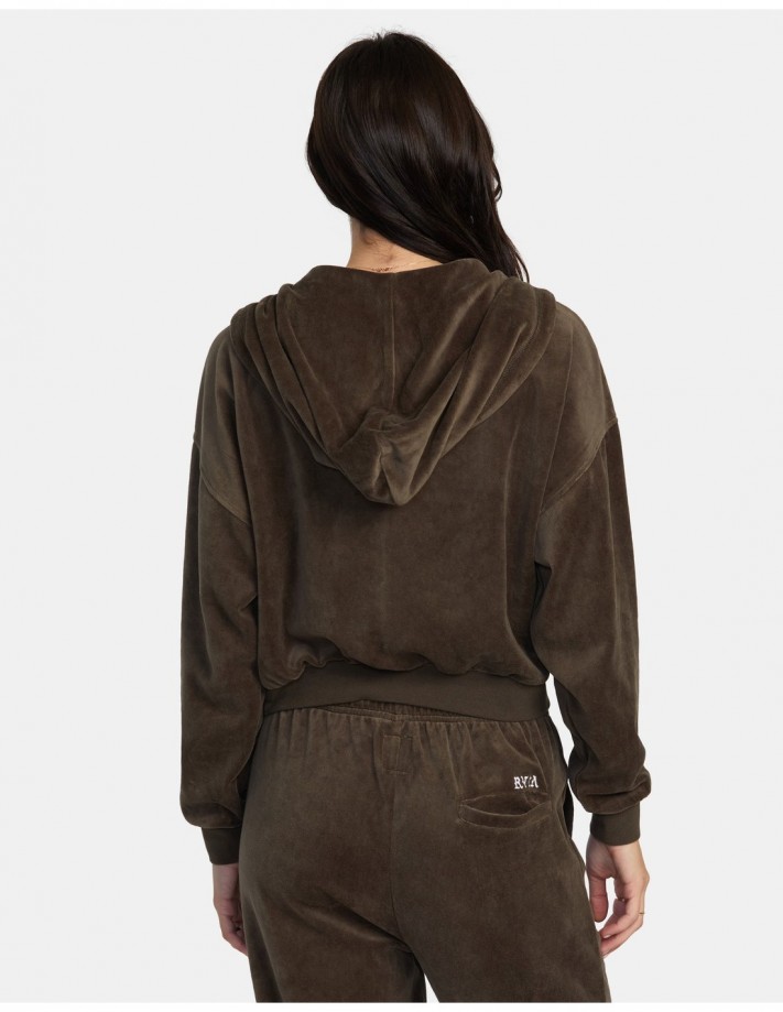 RVCA Ring - Major Brown - Women's Hoodie