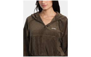 RVCA Ring - Major Brown - Women's hoodie