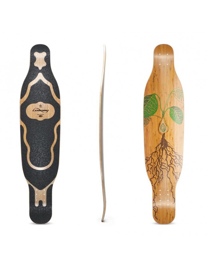 Longboard Tabla Fattail cargada