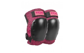 TSG Roller Derby 2.0 Knee Pad - Knieschützer Leopard Pink