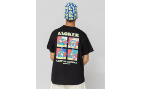 JACKER Lazy - Black - Worn T-shirt