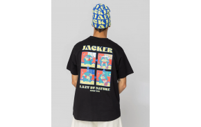 JACKER Lazy - Schwarz - Getragenes T-Shirt