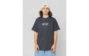 JACKER Angry - Navy - Skater T-Shirt