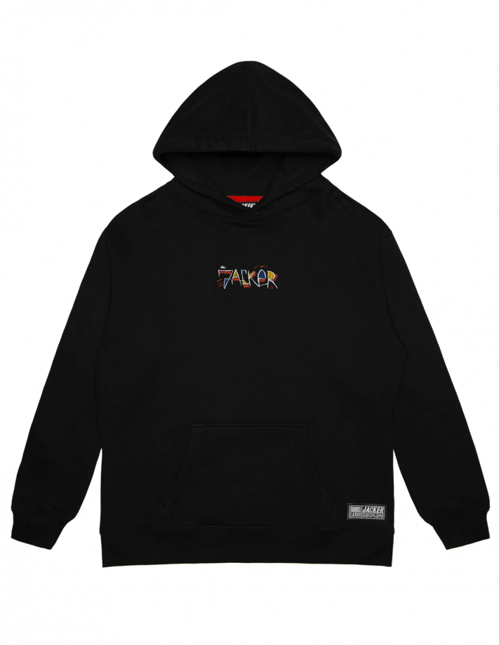 JACKER Angry - Noir - Sweat à capuche