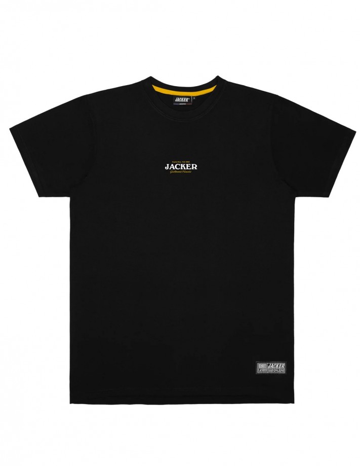 JACKER Junk Food - Black - T-shirt