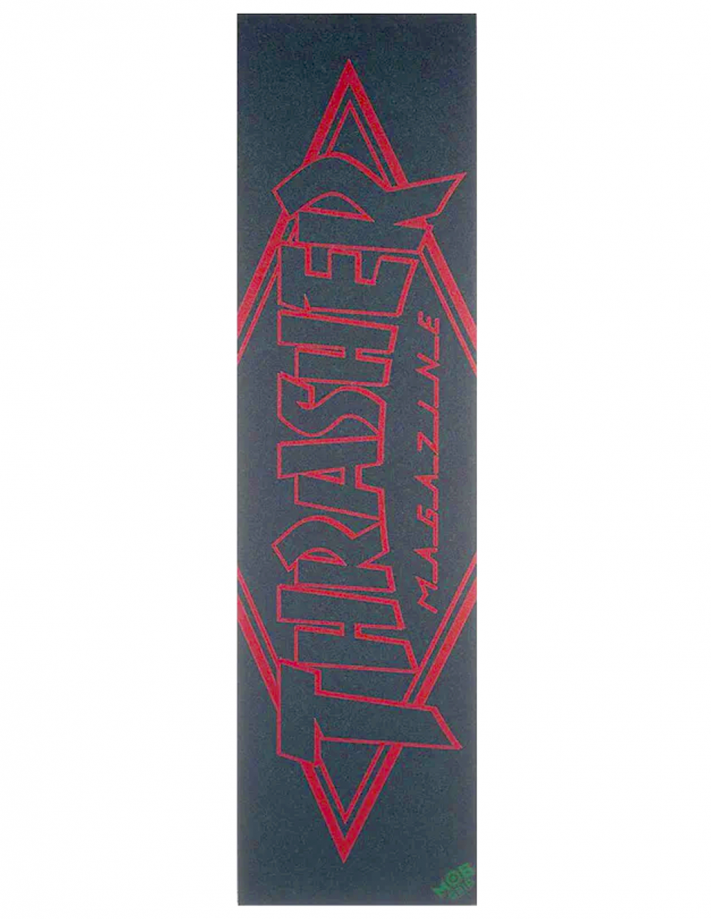 THRASHER x MOB Diamond Red - Grip de skate