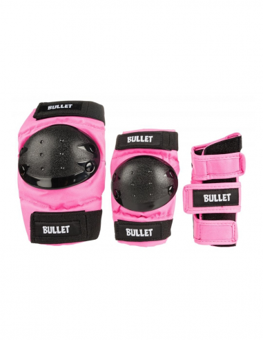 BULLET Junior Sets - Pink - Pack de protections Enfant