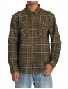 RVCA Hughes - Warm Grey - Camisa de franela