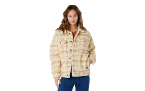 RIP CURL Sunrise Session - Beige - Sherpa Jacke