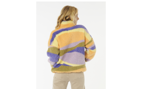 RIP CURL Sunrise Wavy Polar - Multicolor - Sweat Fleece Woman