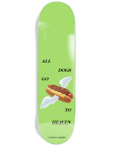 JACUZZI Caswell Berry Hot Dog Heaven 8.25" - Deck of Skateboard