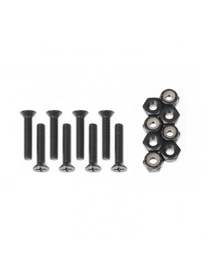 Visserie Longboard 40mm Nuts and Bolts Flathead