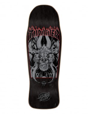 SANTA CRUZ x THRASHER Winkowski Primeval 10.34" - Deck of skateboard Oldschool