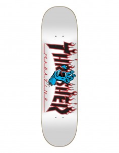 SANTA CRUZ x THRASHER Screaming Flame Logo 8.0" - Deck de skateboard