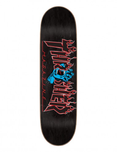 SANTA CRUZ x THRASHER Screaming Flame Logo 8.5" - Deck of skateboard