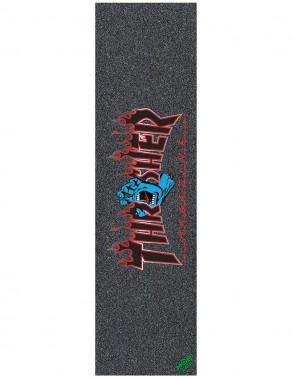 SANTA CRUZ x THRASHER Screaming Flame 11" - Grip de skate