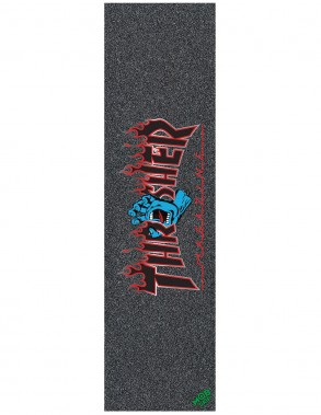 SANTA CRUZ x THRASHER Screaming Flame 11" - Grip de skate