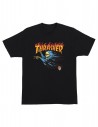 SANTA CRUZ x THRASHER O'Brien Reaper - Negro - Camiseta