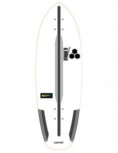 CARVER x CHANNEL ISLANDS Happy 30.75" - Deck of Surfskate