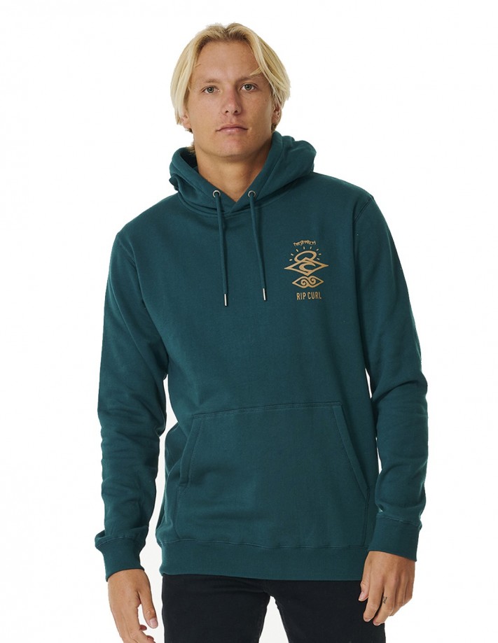 RIP CURL Search Icon - Blue green - Hoodie