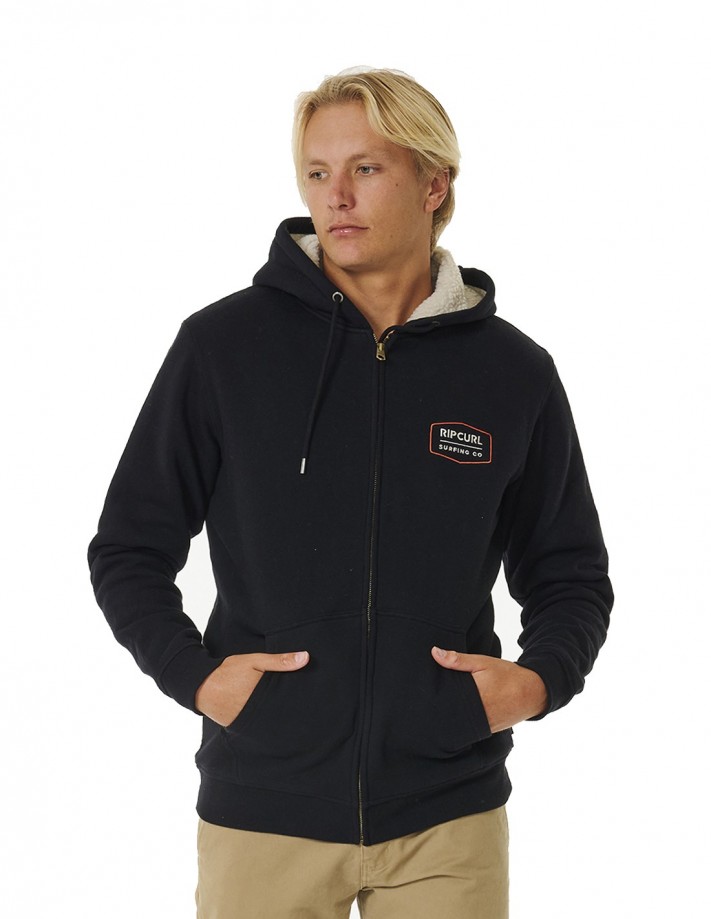 Sherpa black hoodie cheap