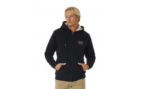 RIP CURL Marking Lined - Black - Kapuzenpullover