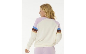RIP CURL Surf Revival Raglan - Lilac - Crewneck sweatshirt