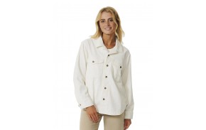 RIP CURL Stevie Cord - Cream - Long-sleeved shirt