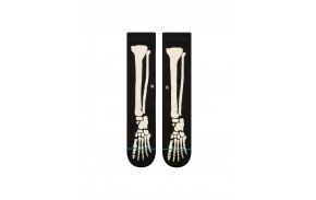 STANCE Bonez - Black - Socken von skate