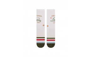 STANCE California Republic 2 - Off White - Chaussettes de skate