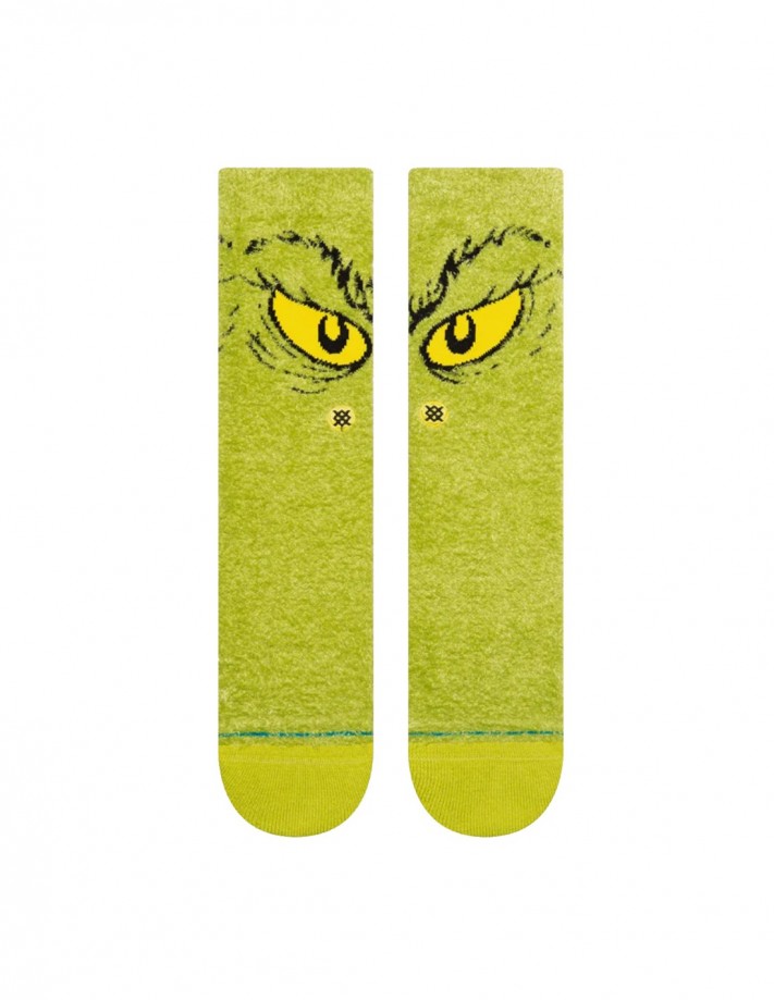 STANCE Da Da Dagrinch - Green - Chaussettes de skate