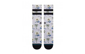 STANCE Surfing Monkey - Grey - Socken von skate