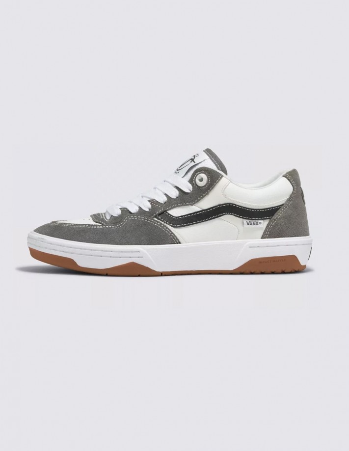 Vans grey white hotsell