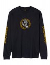 SANTA CRUZ Screaming 50 Front - Schwarz - Langärmeliges T-Shirt