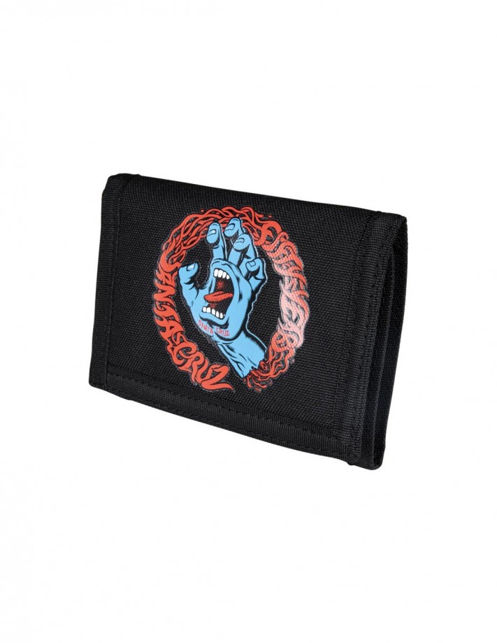 SANTA CRUZ Screaming 50 - Black - Wallet